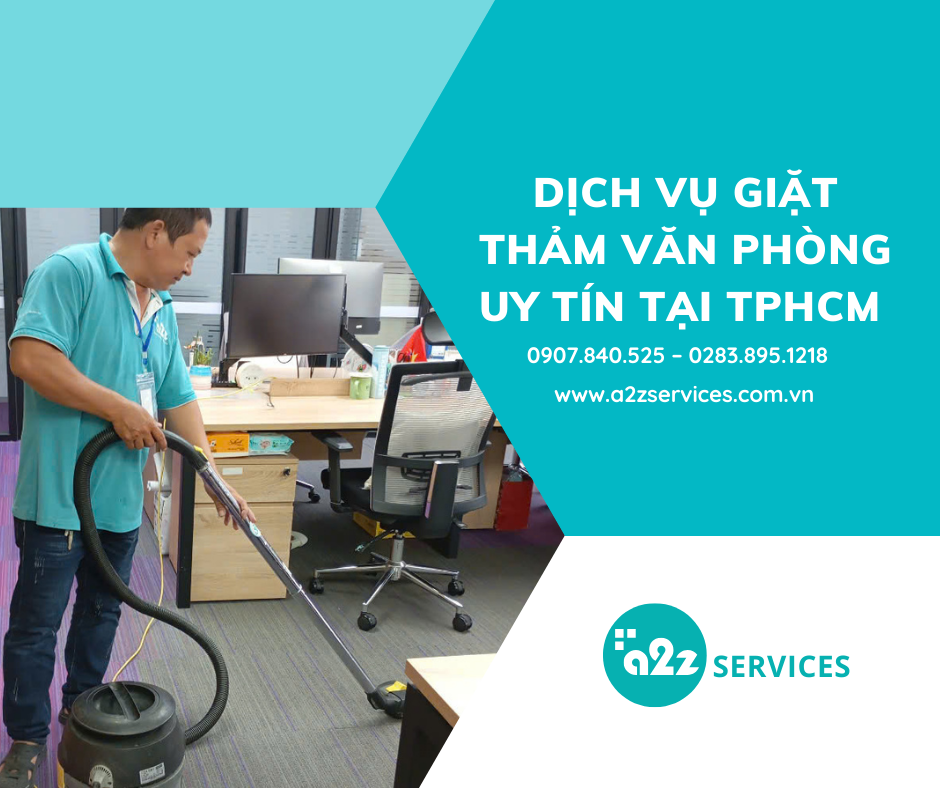 Dịch vụ giặt thảm văn phòng uy tín tại TPHCM