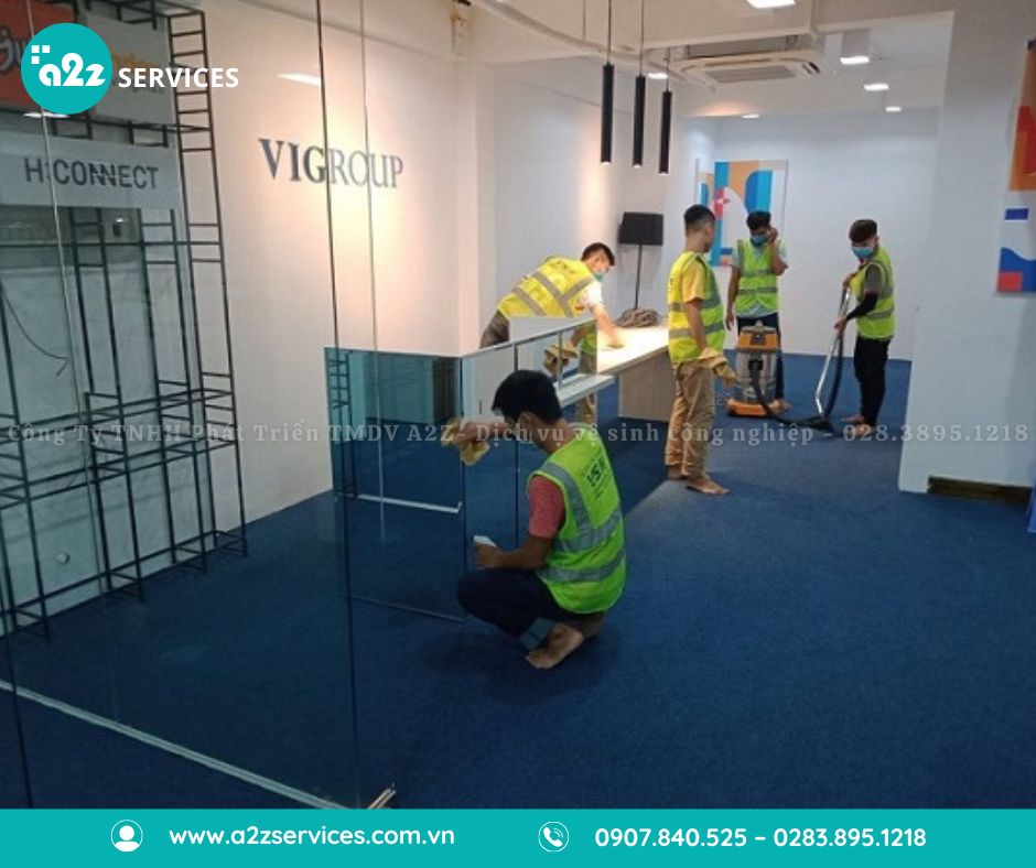 Dịch vụ tổng vệ sinh văn phòng