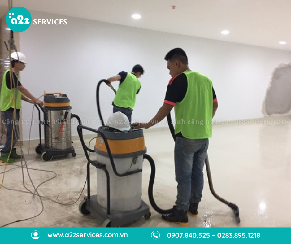 Dịch vụ vệ sinh hàng ngày tại A2Z 