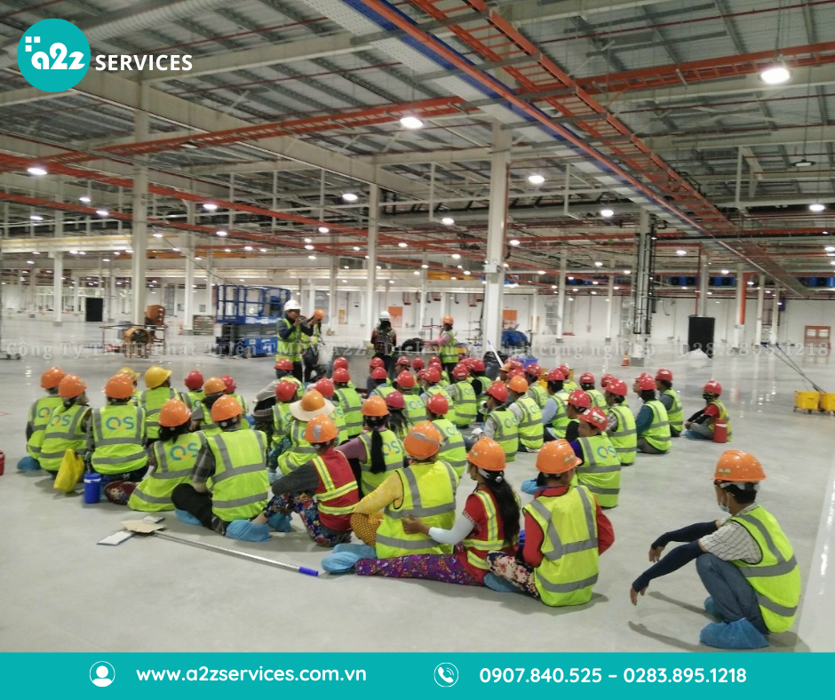 Dịch vụ vệ sinh nhà xưởng linh hoạt tối ưu chi phí