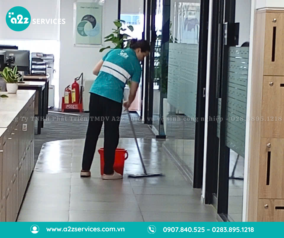 Dịch vụ vệ sinh theo giờ hiệu quả nhất 2025 tại A2Z