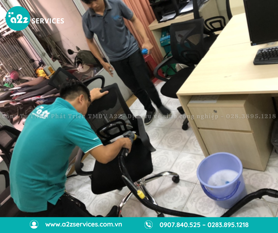 Giặt thảm và vệ sinh ghế văn phòng chuyên sâu