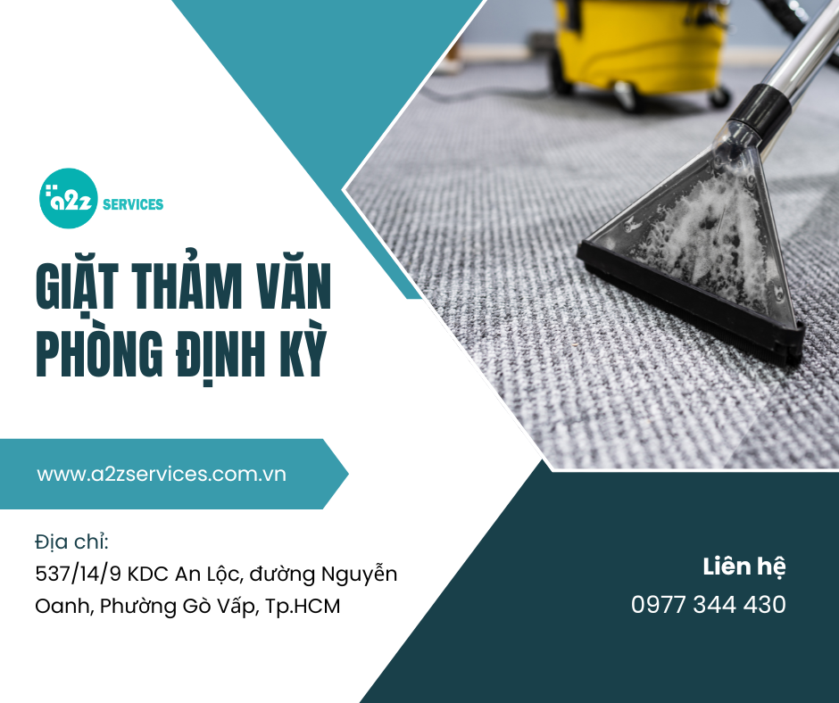 Giặt thảm văn phòng định kỳ như thế nào để thảm luôn sạch và bền?