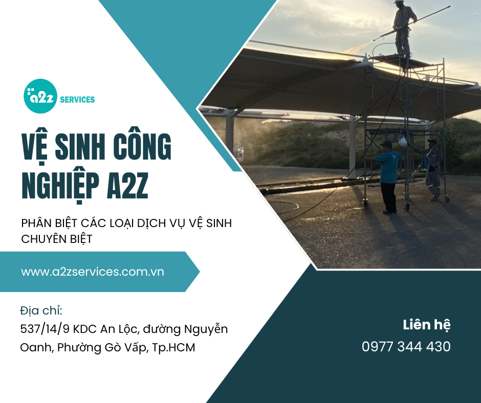 Phân Biệt Các Loại Dịch Vụ Vệ Sinh ?