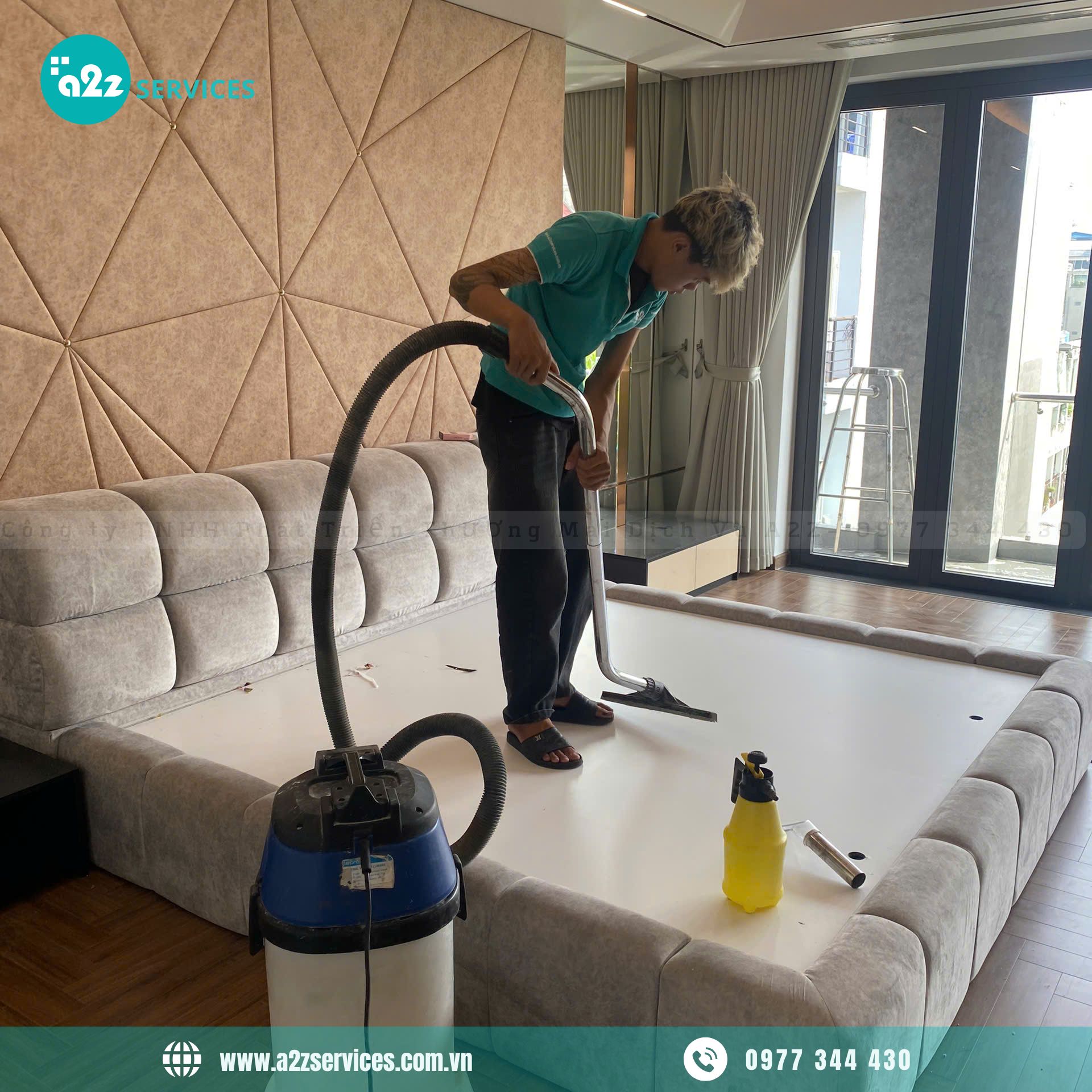 Sự khác biệt của dịch vụ tổng vệ sinh chuyên nghiệp tại A2Z 