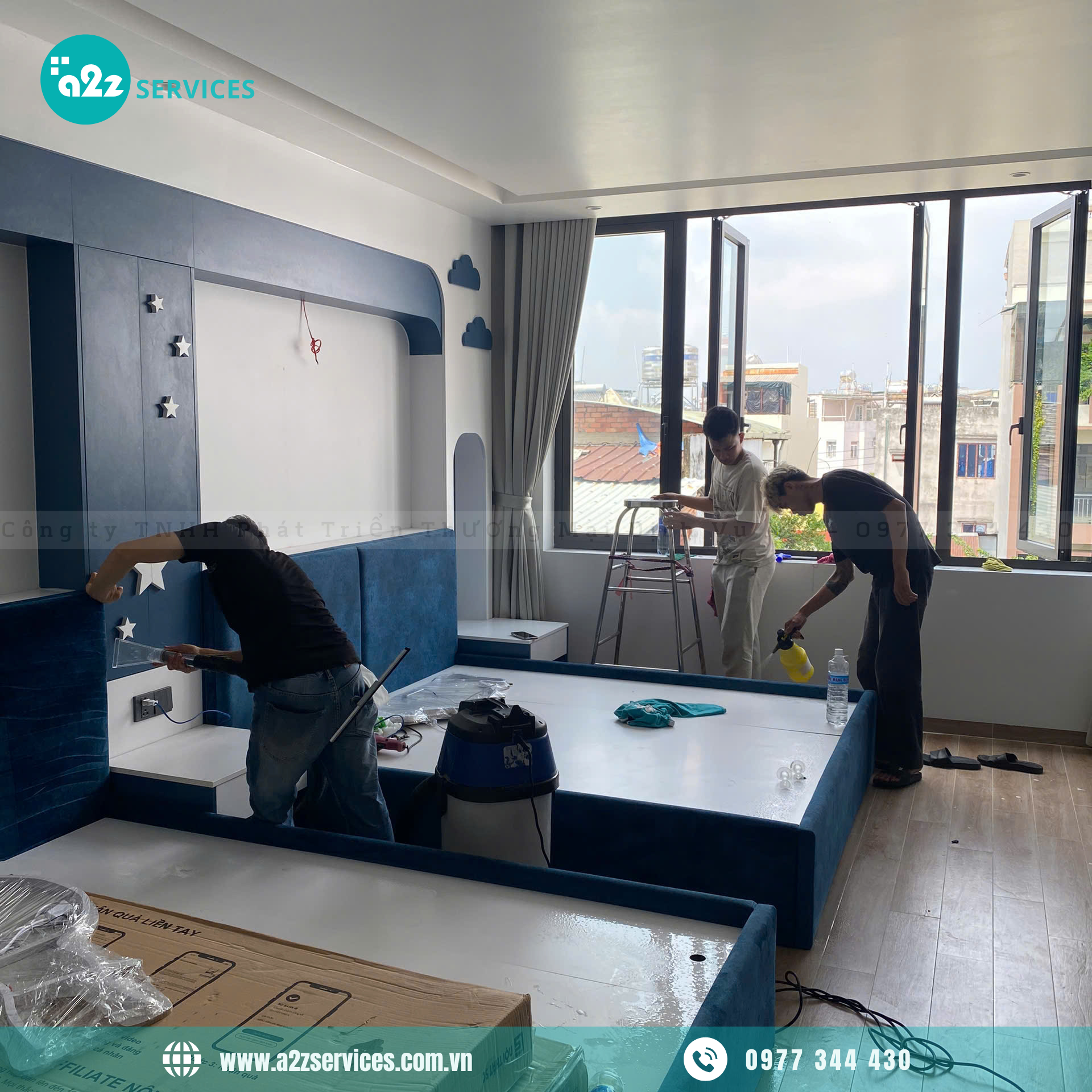 Đội ngũ chuyên gia vệ sinh: tận tâm, tỉ mỉ từng chi tiết