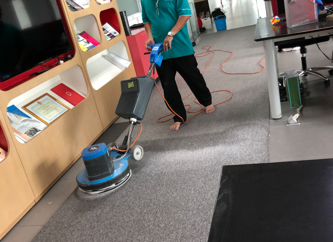 Phương pháp vệ sinh thảm của công ty vệ sinh công nghiệp A2Z