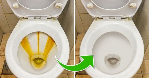 12 cách tẩy vết ố vàng nhà vệ sinh đơn giản nhưng ít người biết