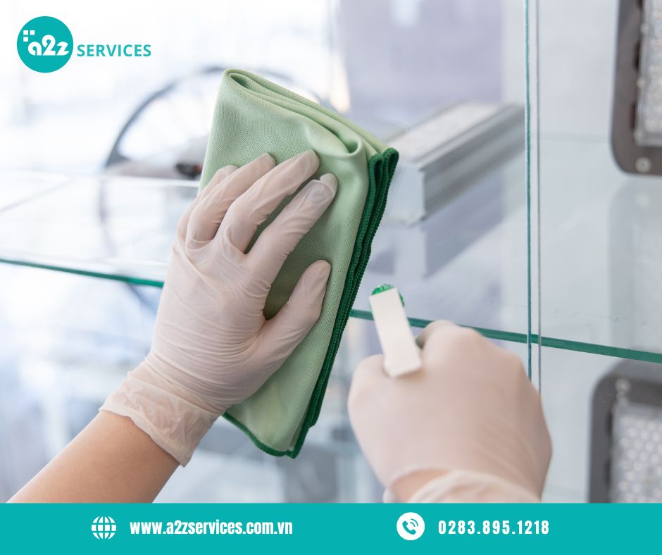 Vệ sinh định kỳ hàng tuần